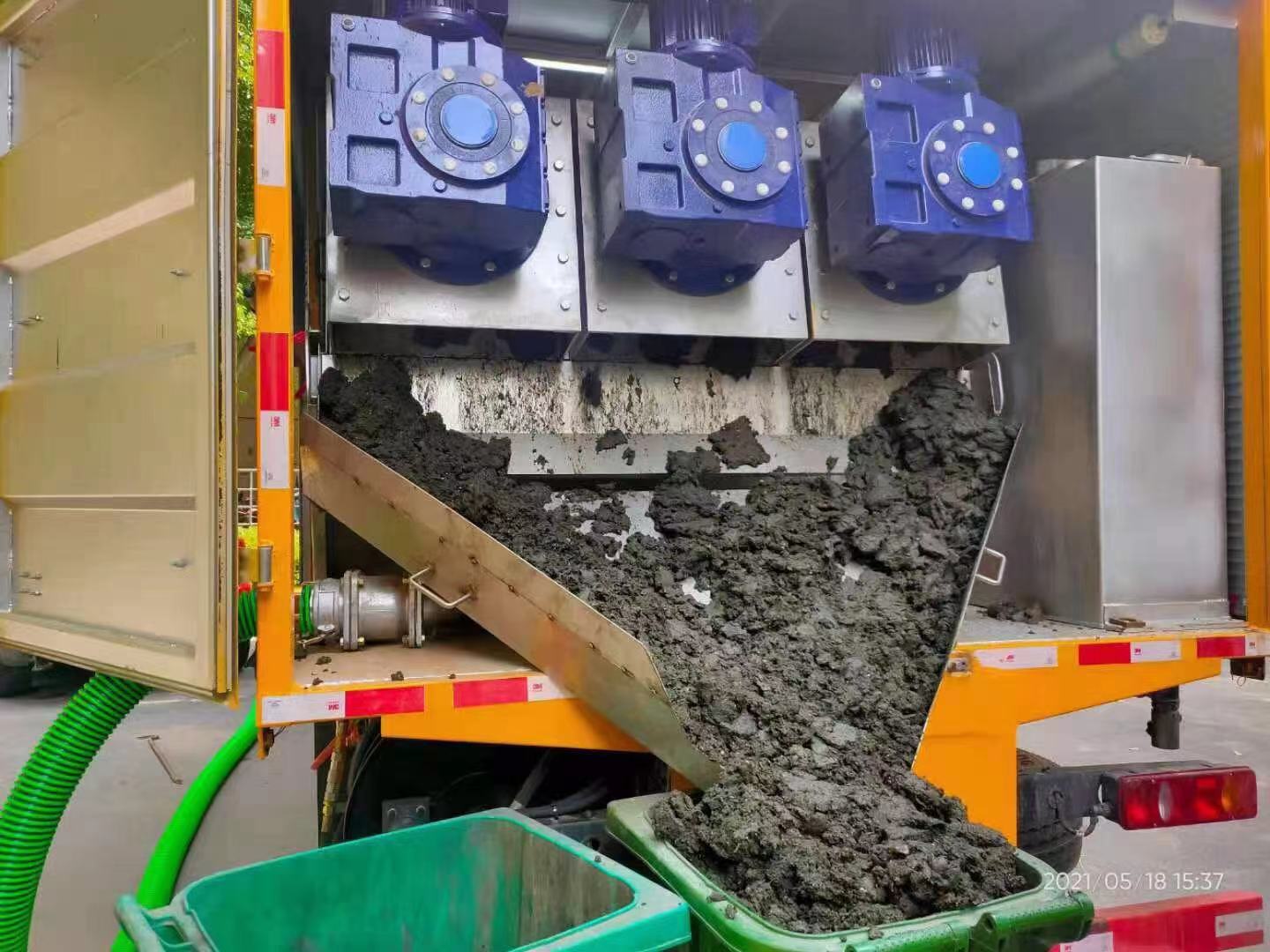 浑江化粪池清掏城市维护站-泥浆净化干湿分离处理